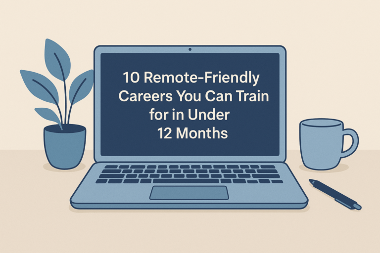 10 Remote-Friendly Careers You Can Train For in Under 12 Months